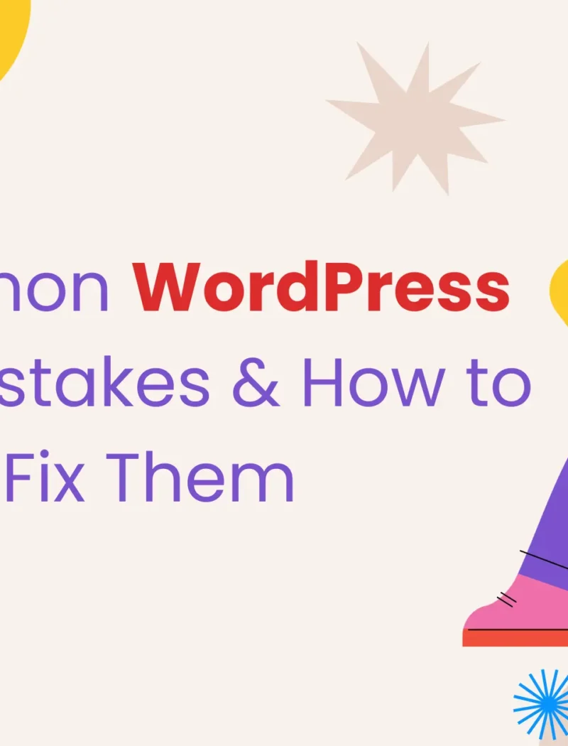 WordPress SEO mistakes