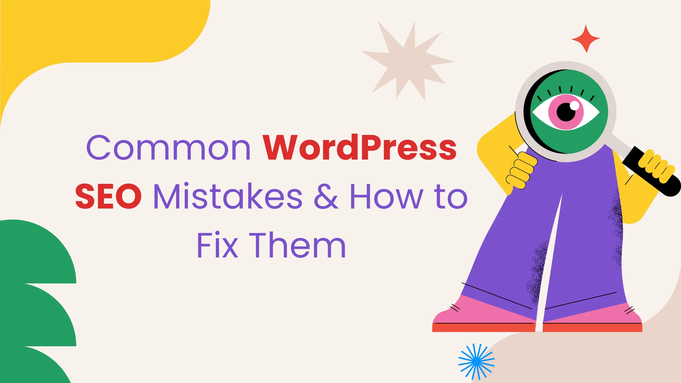 WordPress SEO mistakes